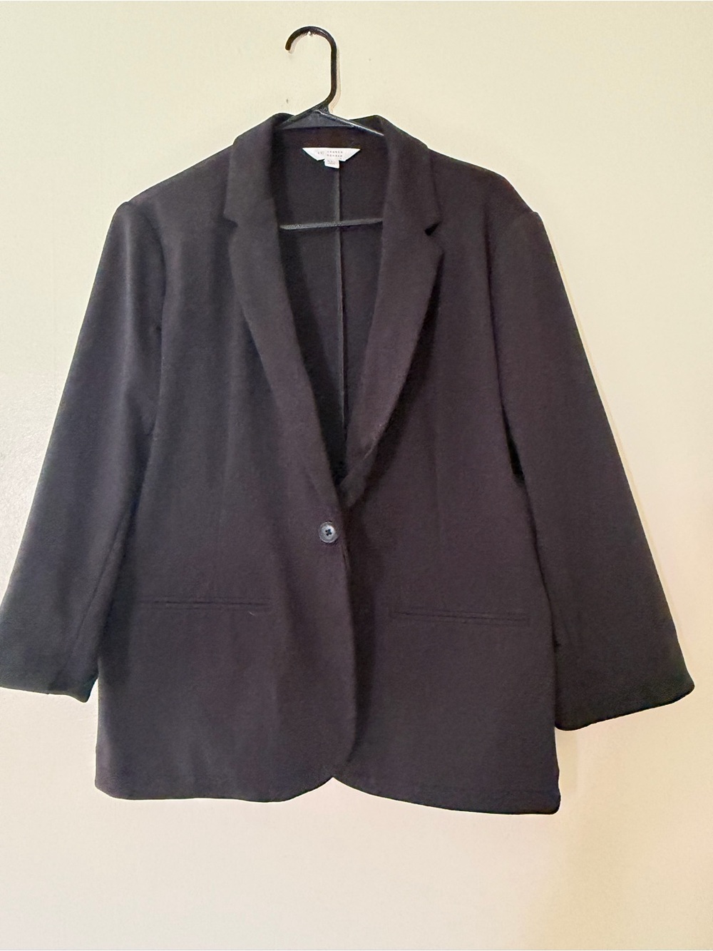 LC Lauren Conrad Black Single-Button Blazer